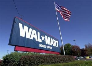 Сеть Wal-Mart снова заняла первое место в списке крупнейших компаний США